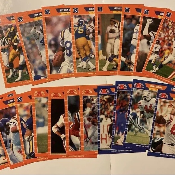Vintage 1989 Pro Set Football Card Lot 171 Cards - Picture 10 of 12